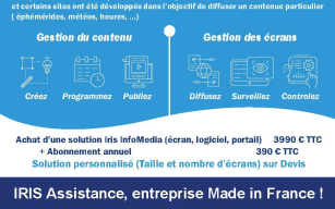Image d'illustration de Ecran d'affichage établissement 2/2 - Ouvrir en plein écran