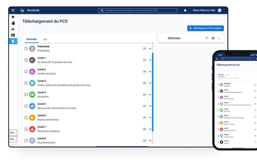 Image d'illustration de Numérisk – Plateforme collaborative de gestion de crise (PCS & PICS) 2/3 - Ouvrir en plein écran