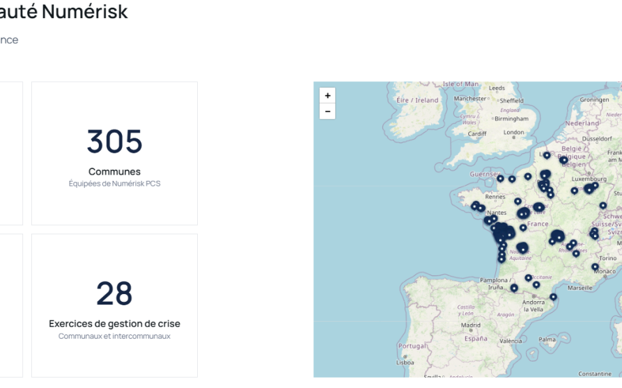 Image d'illustration de Numérisk – Plateforme collaborative de gestion de crise (PCS & PICS) 3/3 - Ouvrir en plein écran
