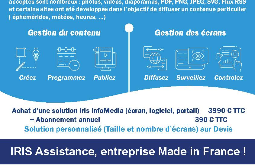 Image d'illustration de Ecran d'affichage établissement 2/2 - Ouvrir en plein écran