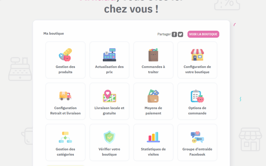 Image d'illustration de Place de marché gratuite pour vos producteurs, commerçants et artisans 2/9 - Ouvrir en plein écran