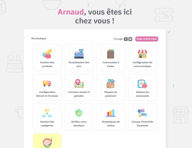 Image d'illustration de Place de marché gratuite pour vos producteurs, commerçants et artisans 2/9 - Ouvrir en plein écran