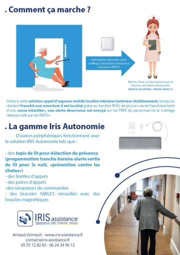 Image d'illustration de Solution appel d'urgence mobile localisé intérieur, extérieur établissement sénior 2/2 - Ouvrir en plein écran