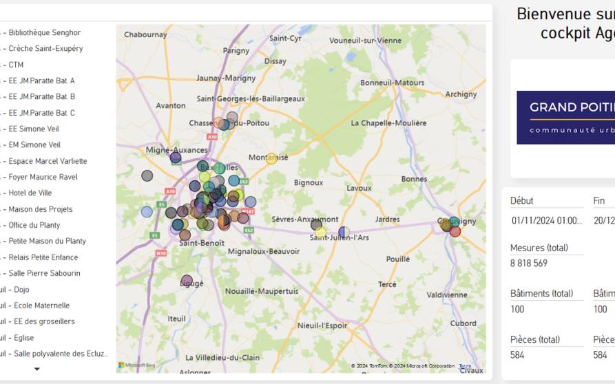Image d'illustration de Agora - Pilotage de la dépense énergétique et de la Qualité Environnementale 2/4 - Ouvrir en plein écran