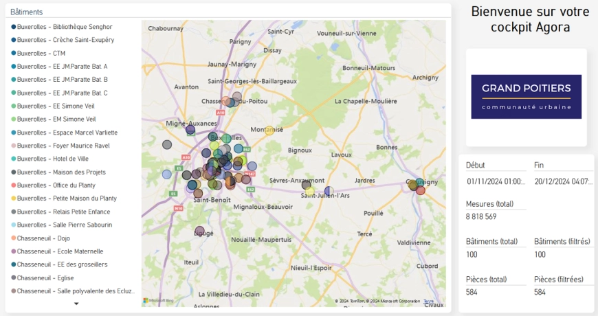 Image d'illustration de Agora - Pilotage de la dépense énergétique et de la Qualité Environnementale 2/4 - Ouvrir en plein écran