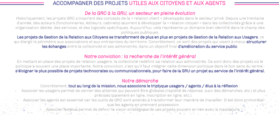 Image d'illustration de Modernisation de la gestion de la relation usagers (GRU) 1/3 - Ouvrir en plein écran