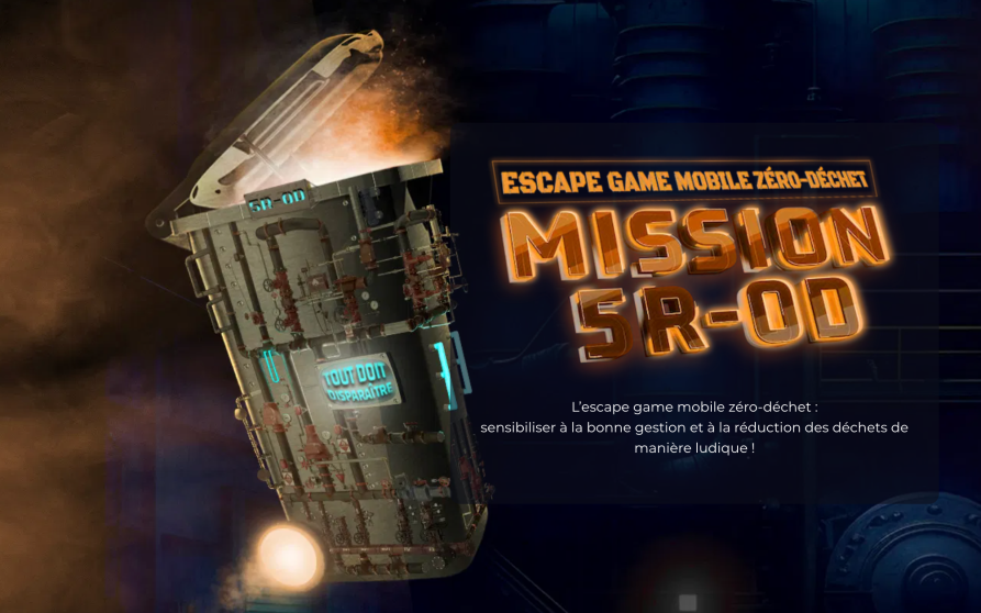 Image d'illustration de Escape Game mobile Zéro-Déchet "Mission 5R-0D" 1/1 - Ouvrir en plein écran