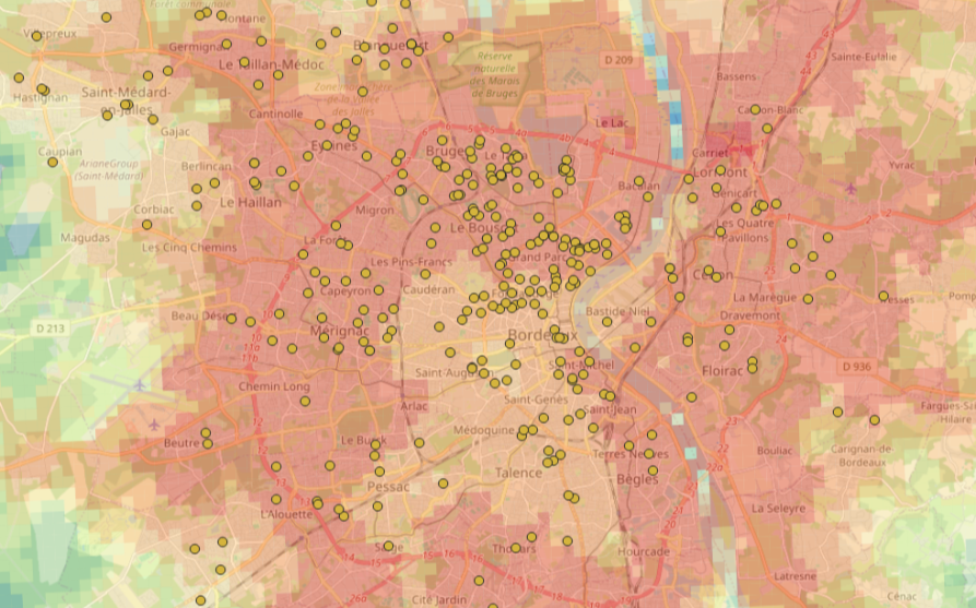 Image d'illustration de Recherche optimale d'implantation 2/2 - Ouvrir en plein écran