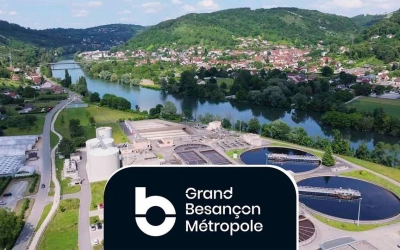 Grand Besançon mise sur l'IA pour réduire l'injection de réactifs pour lé déphosphatation
