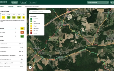 Diagnostic du réseau routier et préconisations de travaux pluriannuels des travaux de voirie