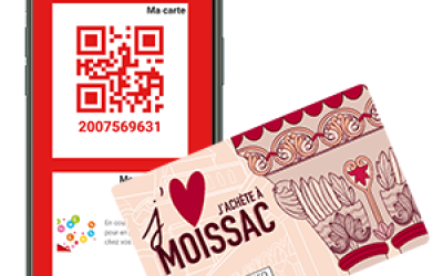 Carte J'aime Moissac