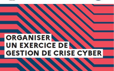 Coordination exercice de gestion de crise cyber