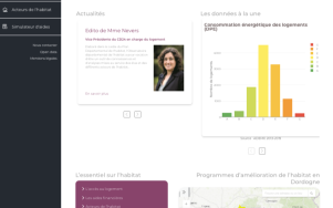 Observatoire départemental de l'habitat en Dordogne