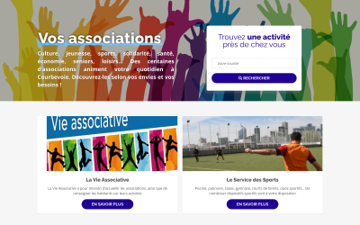 Mise en oeuvre, gestion et animation de la plateforme dédiée à la vie associative de Courbevoie
