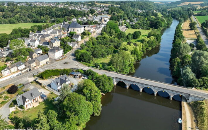 St Jean sur Mayenne au nord de Laval