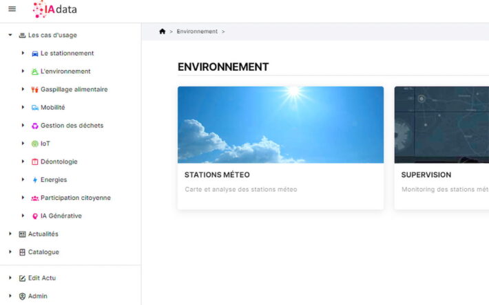 Les données liées aux îlots de chaleur urbains sont disponibles sur la plateforme IADATA qui centralise les différents cas d’usage développés par la métropole. Crédits photo : Toulouse Métropole