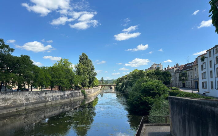 Vue sur la Moselle à Metz - Crédits photo : Ville de Metz