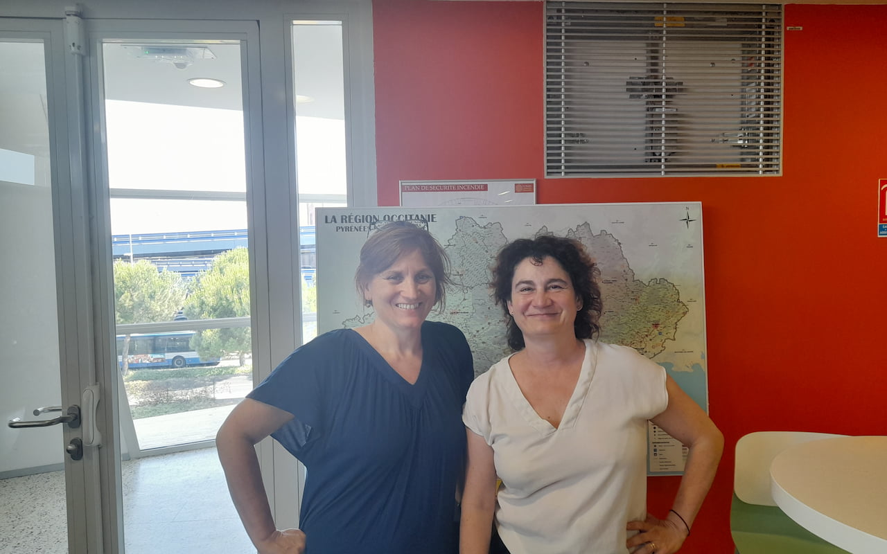 Marie Terrier et Mathilde Pinto