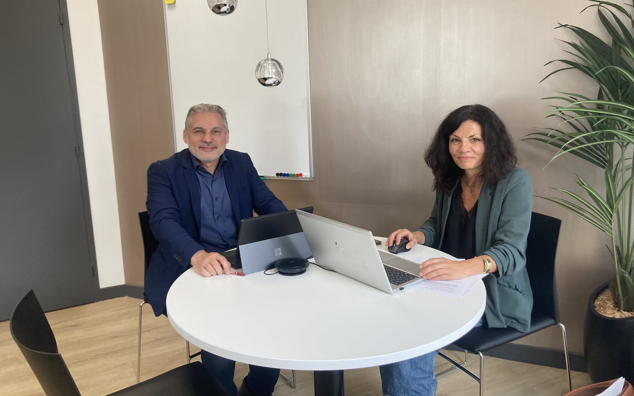 Damien Pacard et Myriam Pauget