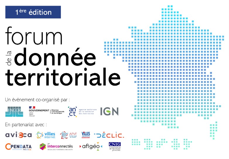 1ère édition du Forum de la donnée territoriale