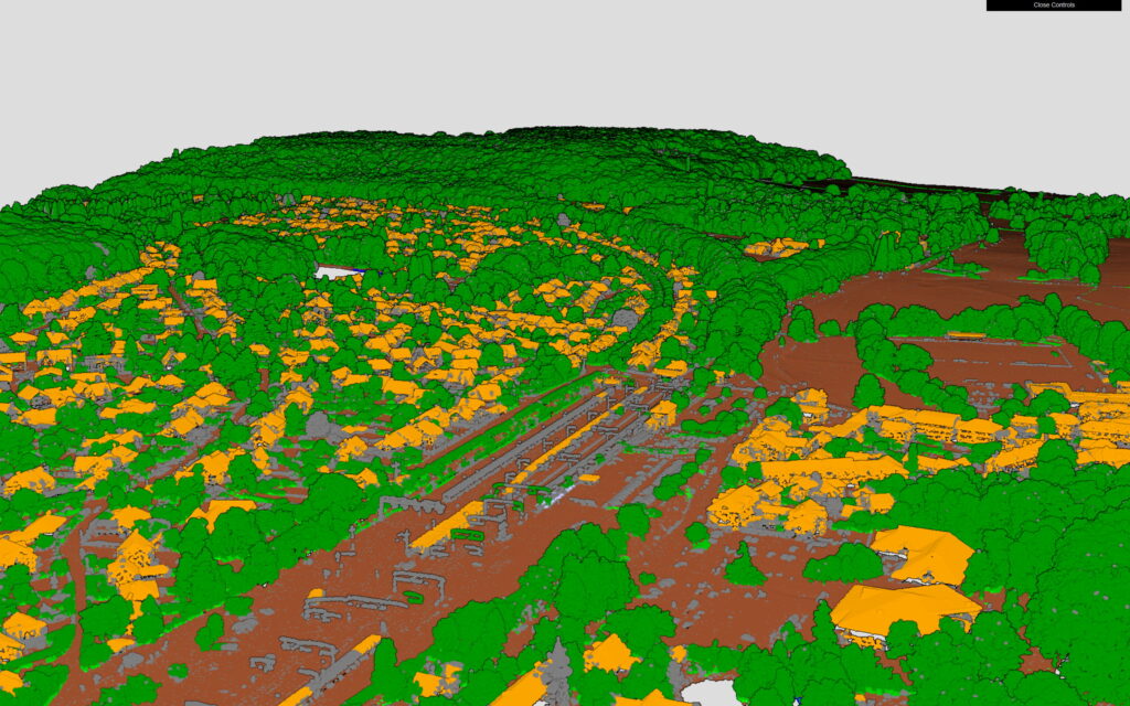 Exploiter la technologie LiDAR par drones pour cartographier la végétation du territoire