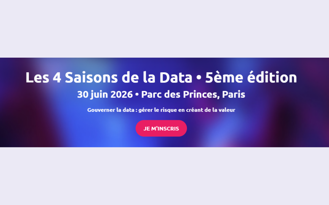 Les 4 Saisons de la Data 2026