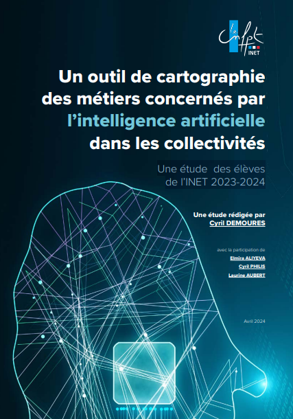 Cartographie des métiers concernés par l’intelligence artificielle dans les collectivités territoriales